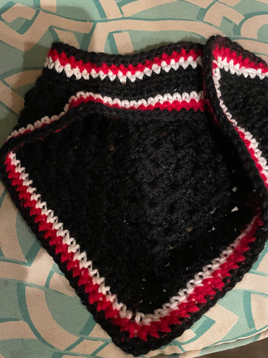 Alabama Crimson Tide Crochet Dog Bandana